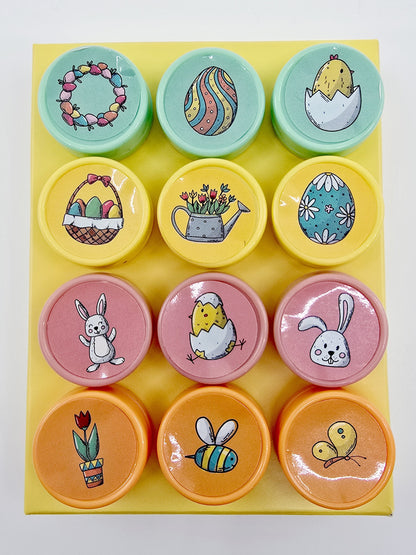 Tampons festifs de Pâques (12 pièces)