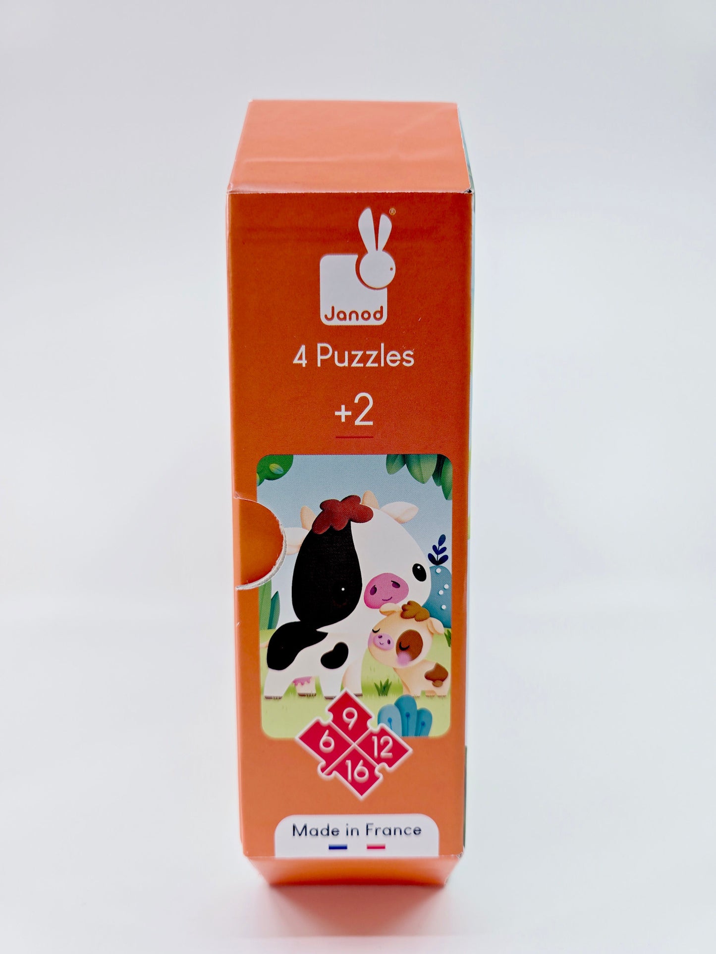 Puzzles évolutifs Janod - Animaux de la ferme