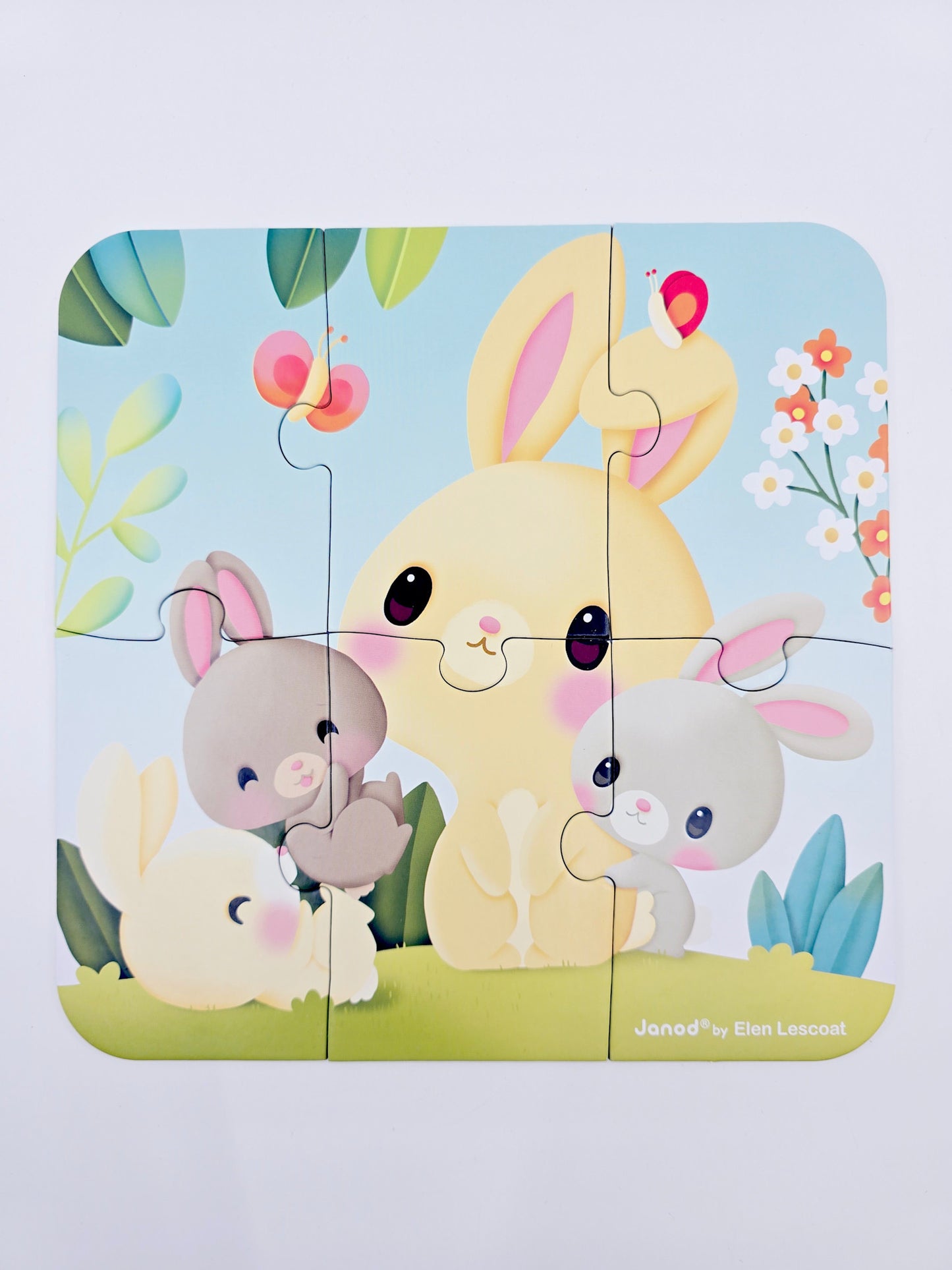 Puzzles évolutifs Janod - Animaux de la ferme