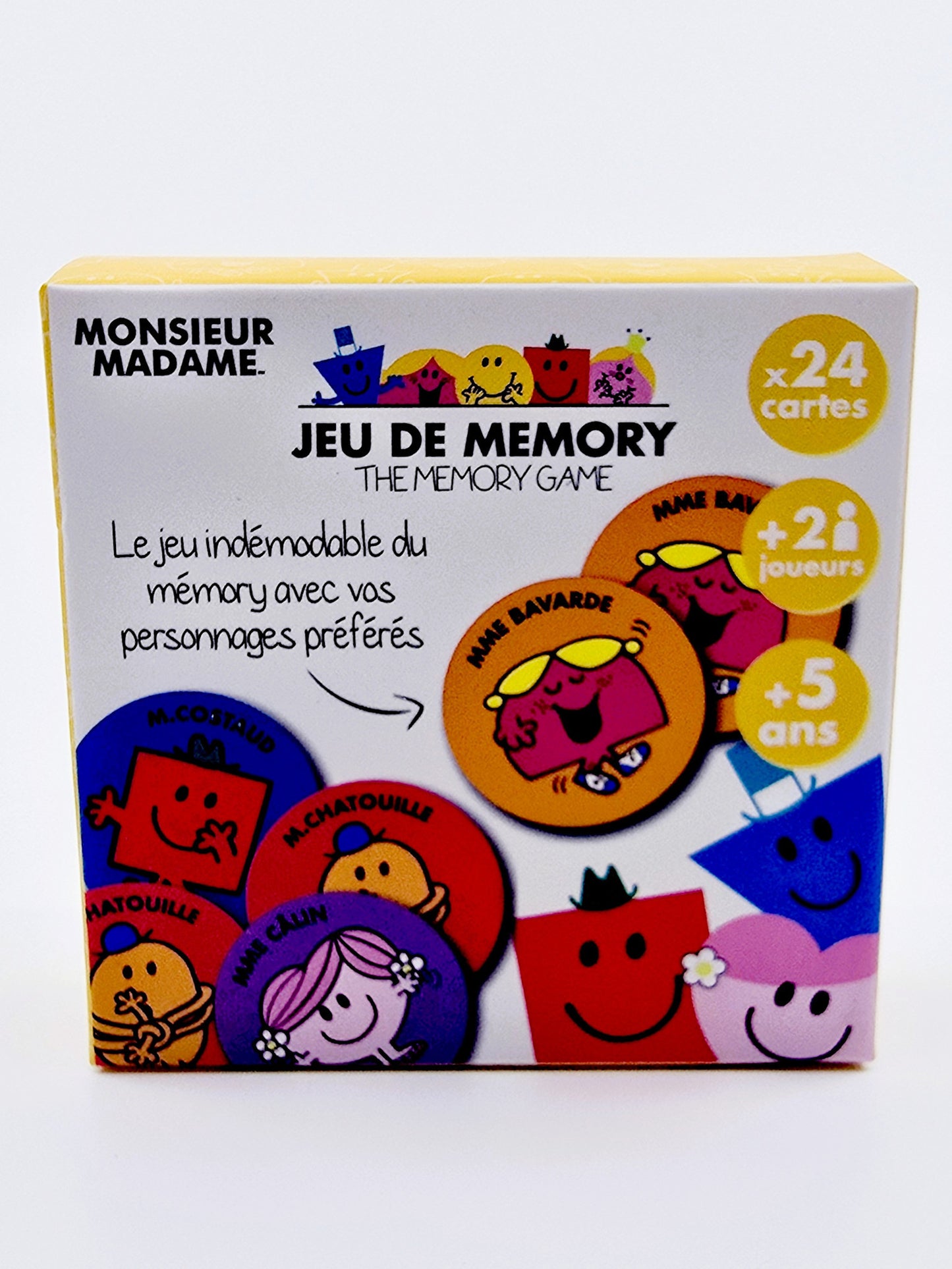 Jeu de Memory – Monsieur Madame (petit format)