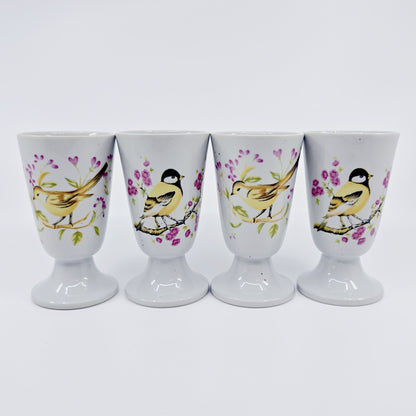 Mazagran – Oiseaux fleuris (4 pièces)