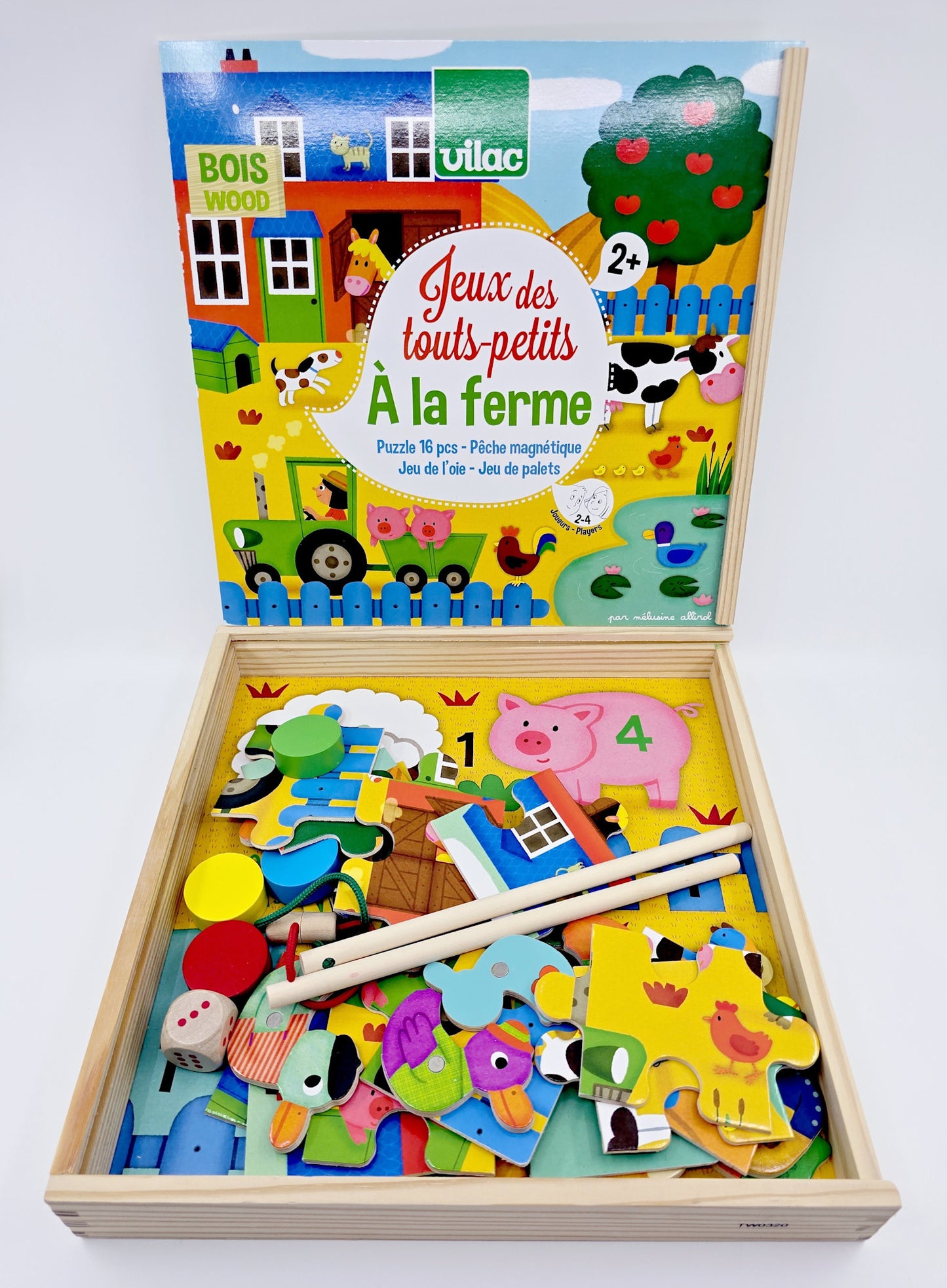 A la ferme, les jeux des tout-petits Vilac