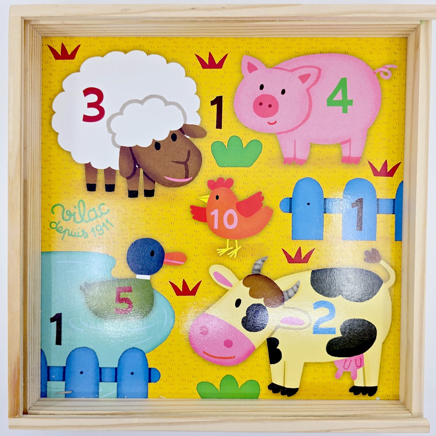 A la ferme, les jeux des tout-petits Vilac