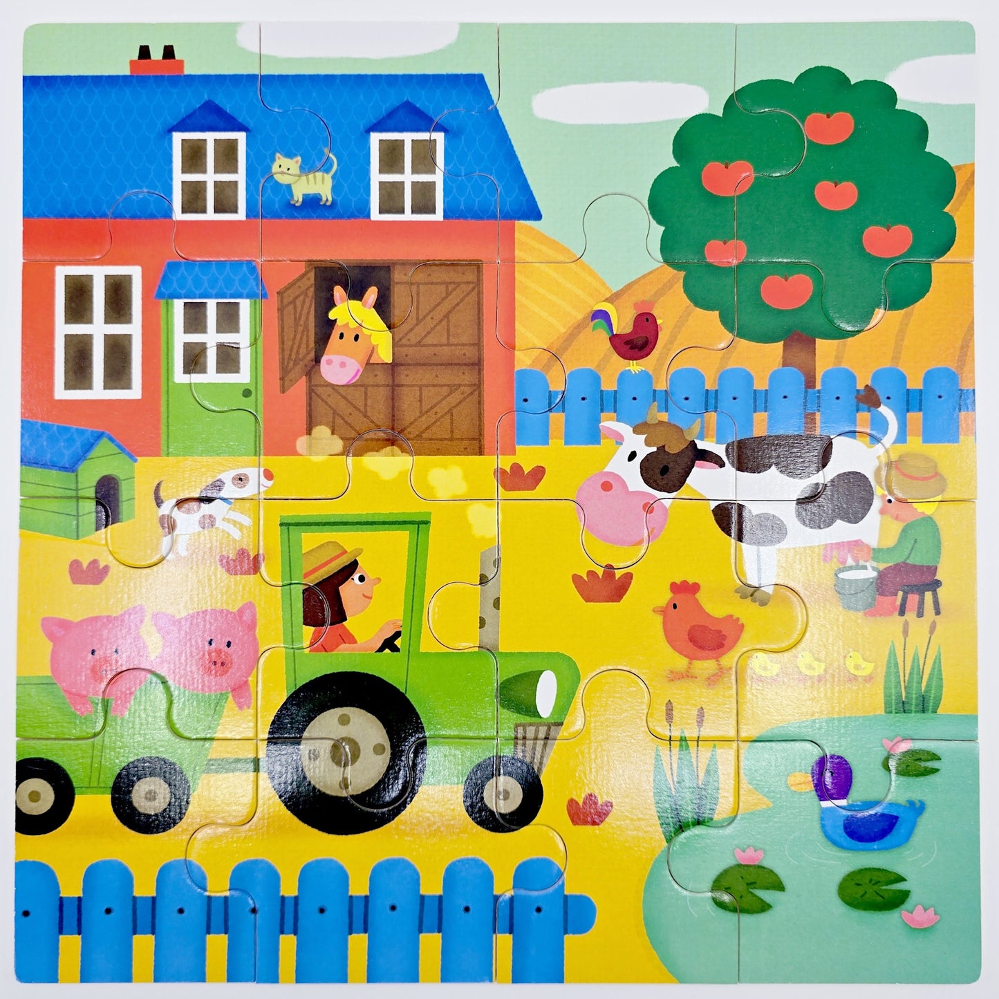 A la ferme, les jeux des tout-petits Vilac