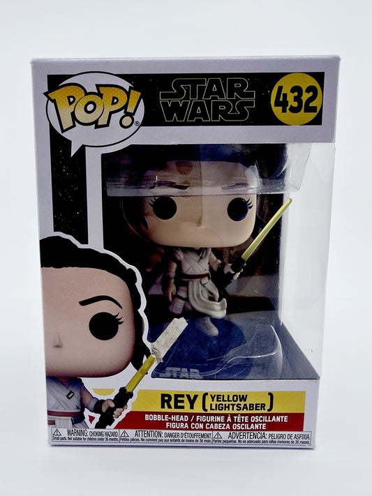 Figurine Funko Pop! Star Wars – Rey (Yellow Lightsaber) #432