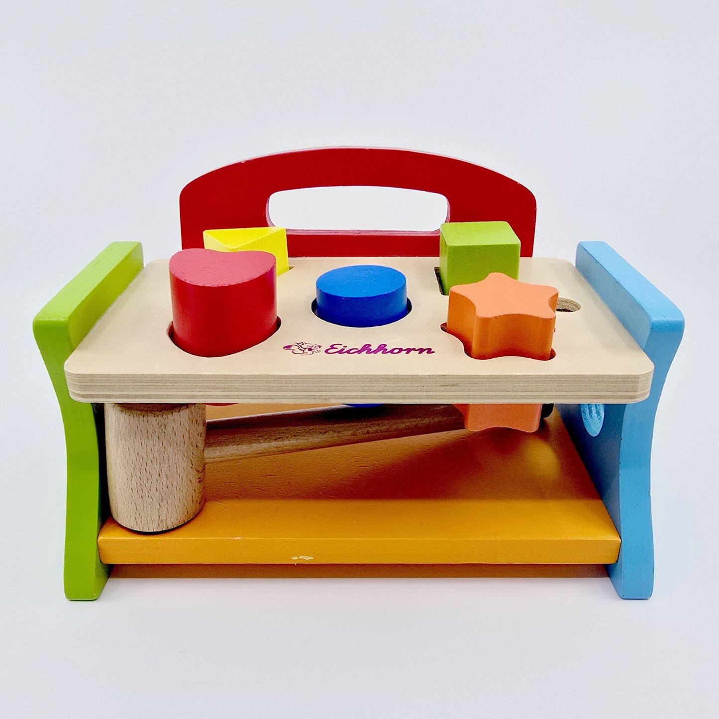 Banc à marteler en bois - Eichhorn