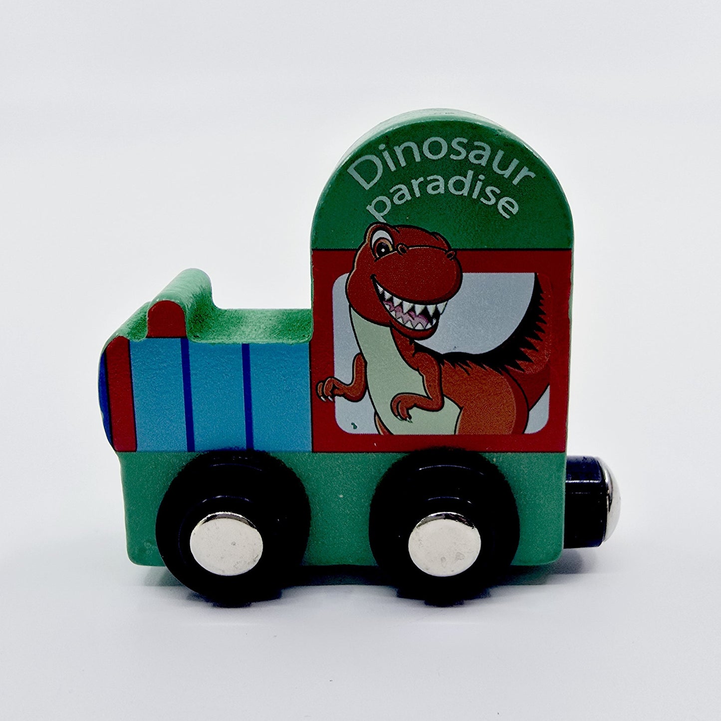 Train en bois éducatif, chiffres de 0 à 9