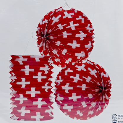 Lampion du 1er août (3 pièces)