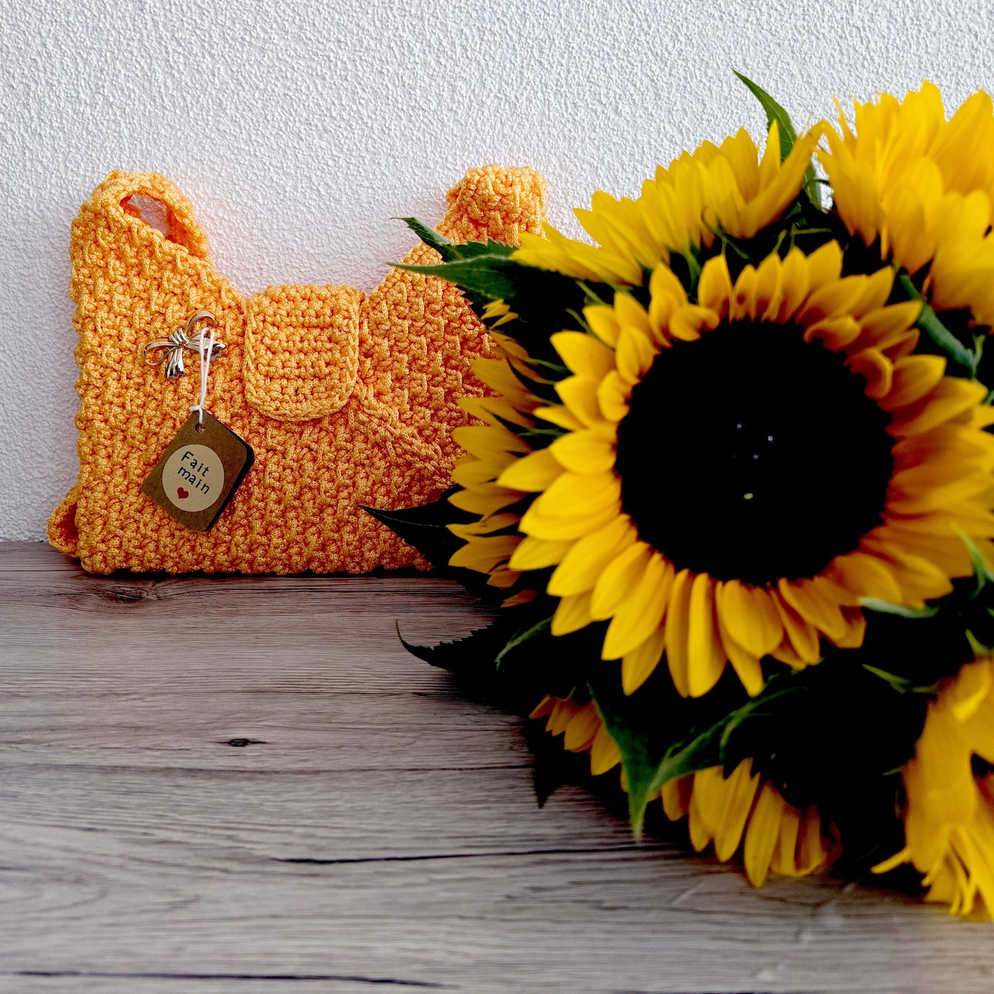 Sac au crochet fait main - Clémentine