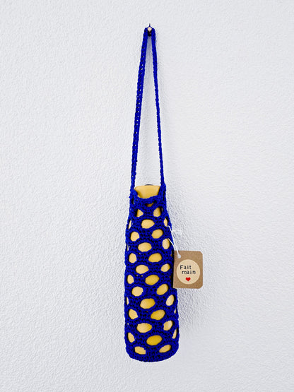 Porte-bouteille en crochet - Océane