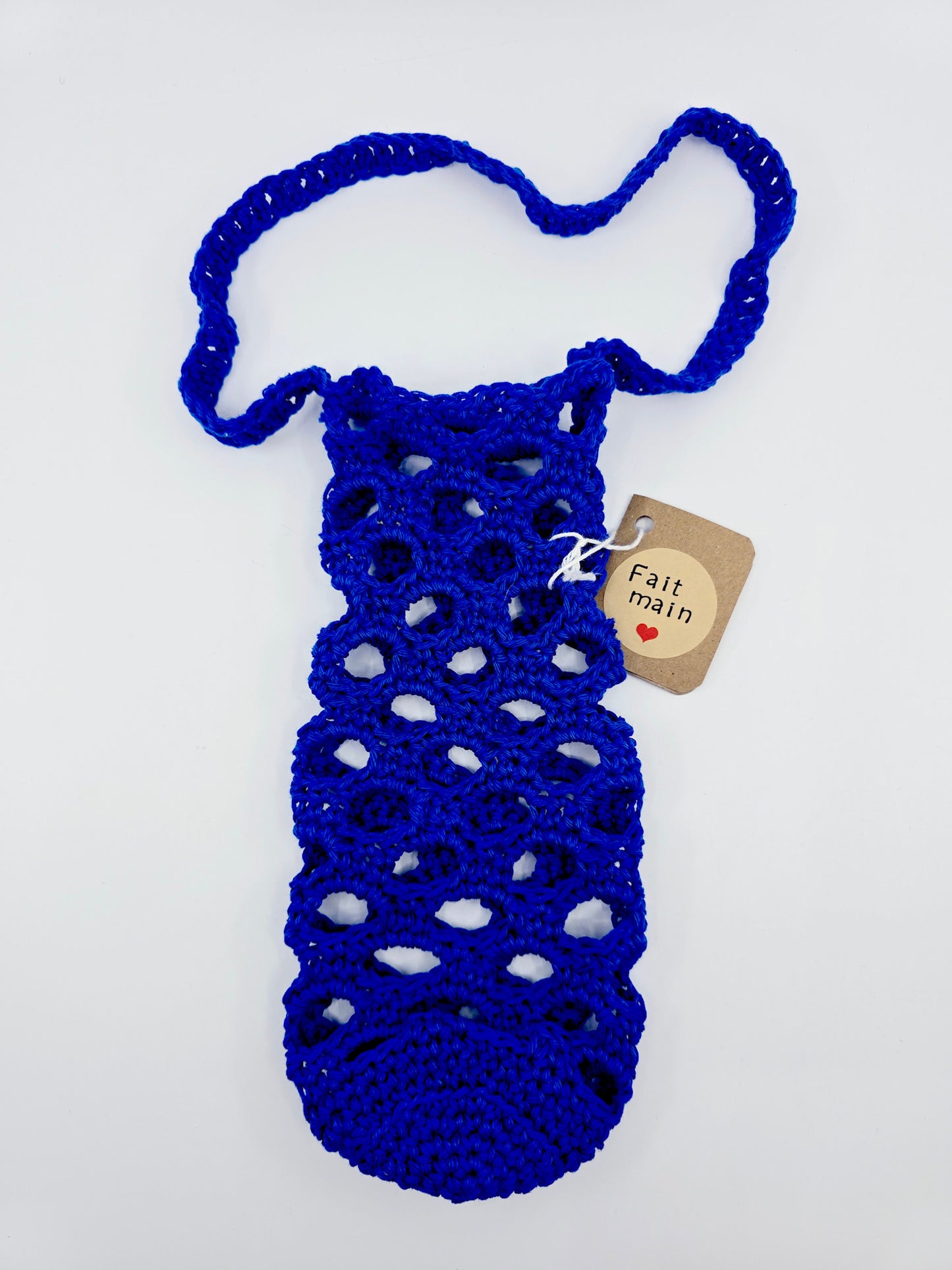 Porte-bouteille en crochet - Océane