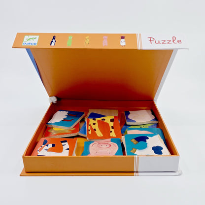 Puzzle drôles d’animaux de Djeco