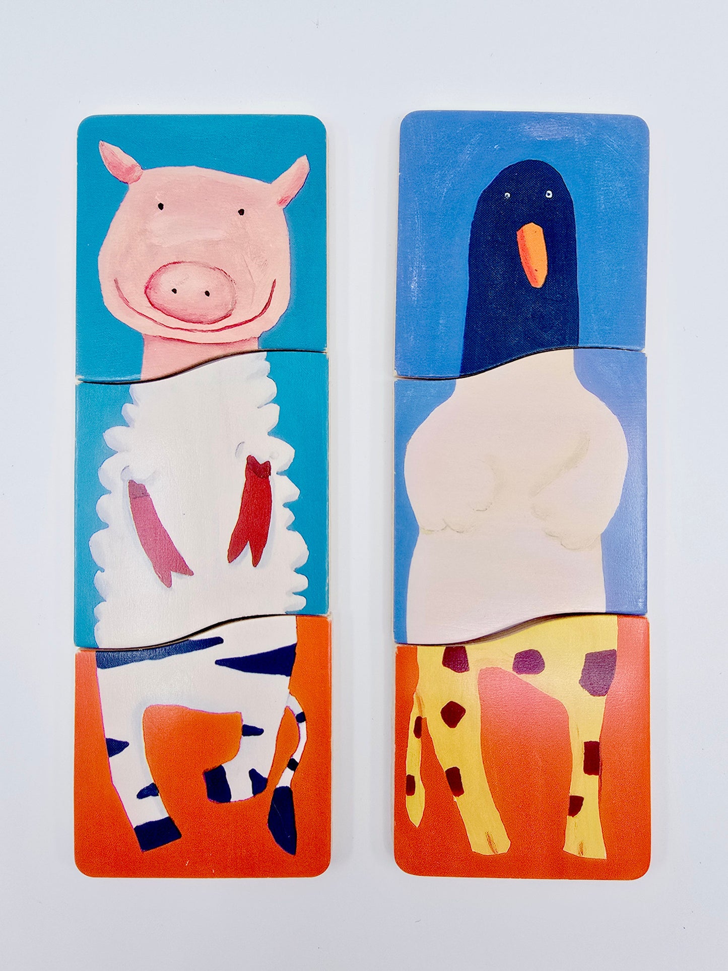 Puzzle drôles d’animaux de Djeco