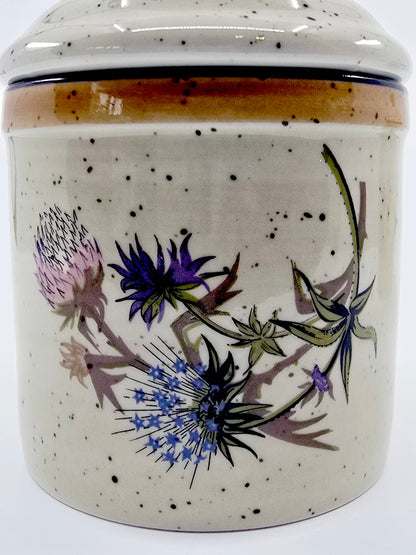 Duo de pots en grès - Chardon