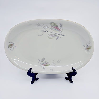 Plat ovale en porcelaine – Winterling, Bavière