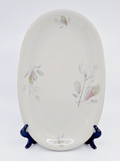 Plat ovale en porcelaine – Winterling, Bavière