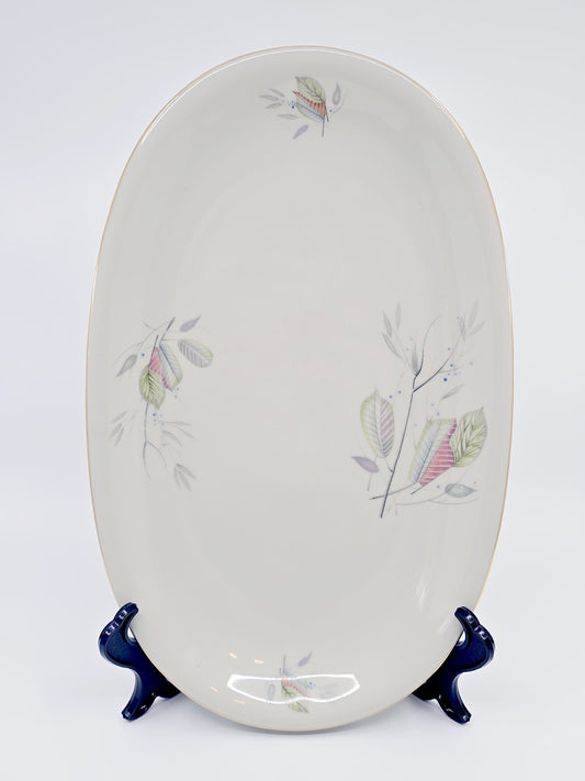 Plat ovale en porcelaine – Winterling, Bavière