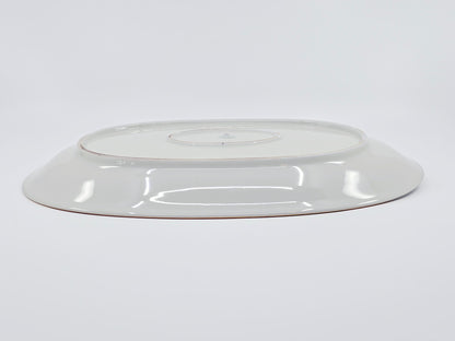 Plat ovale en porcelaine – Winterling, Bavière