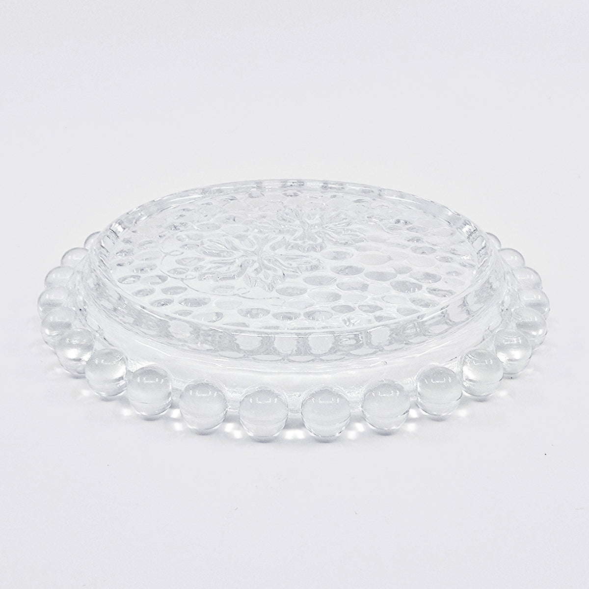Dessous de bouteille en verre – Feuilles de vigne (1 pièce)