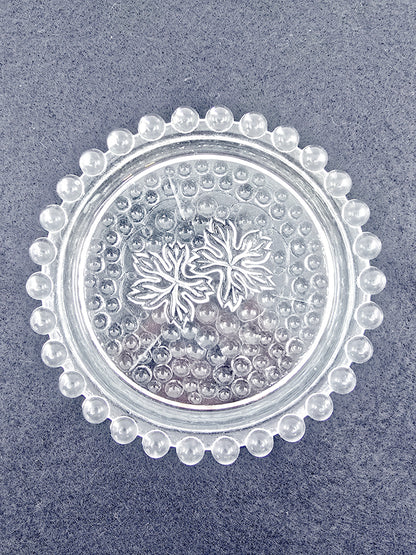 Dessous de bouteille en verre – Feuilles de vigne (1 pièce)