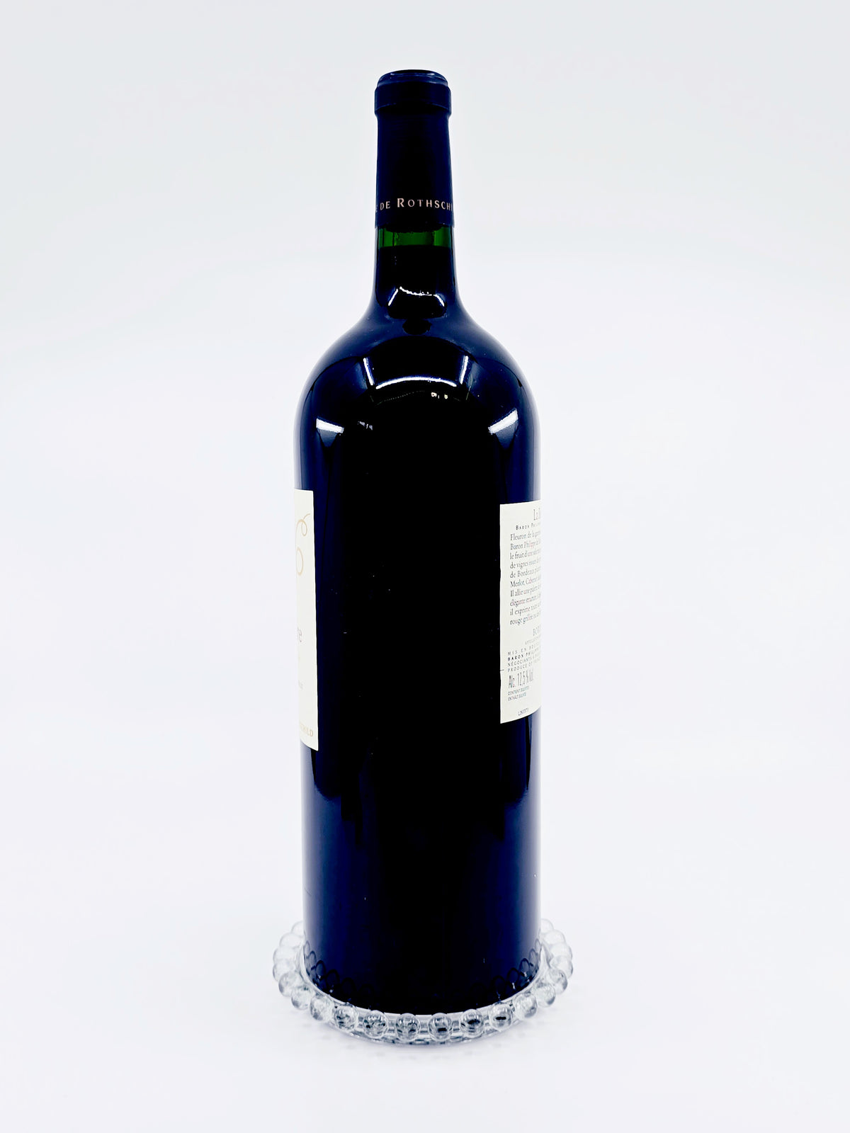 Dessous de bouteille en verre – Feuilles de vigne (1 pièce)