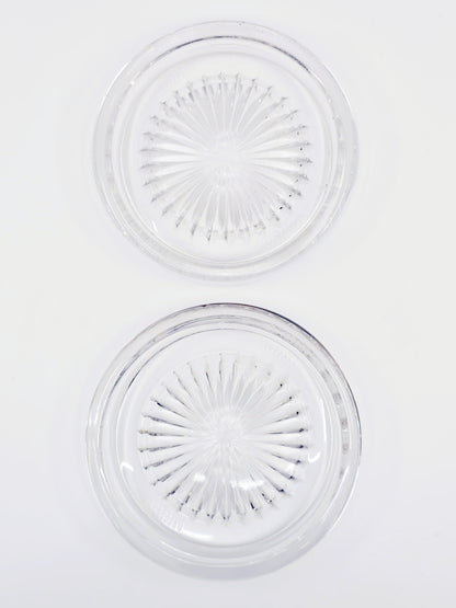 Dessous de bouteille Baccarat en cristal (2 pièces)