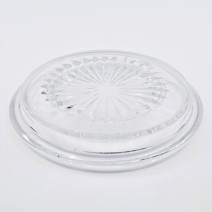 Dessous de bouteille Baccarat en cristal (2 pièces)