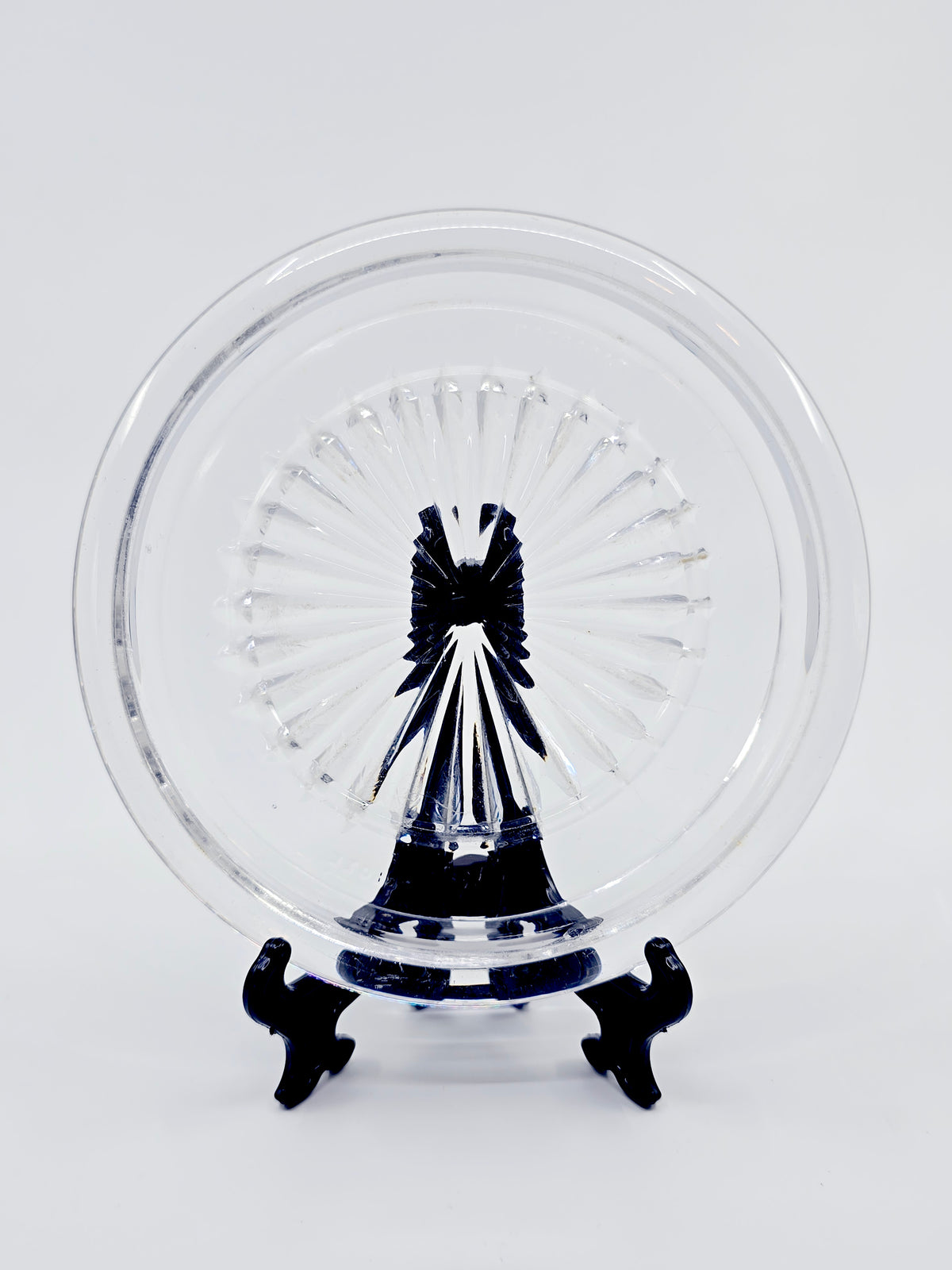 Dessous de bouteille Baccarat en cristal (2 pièces)