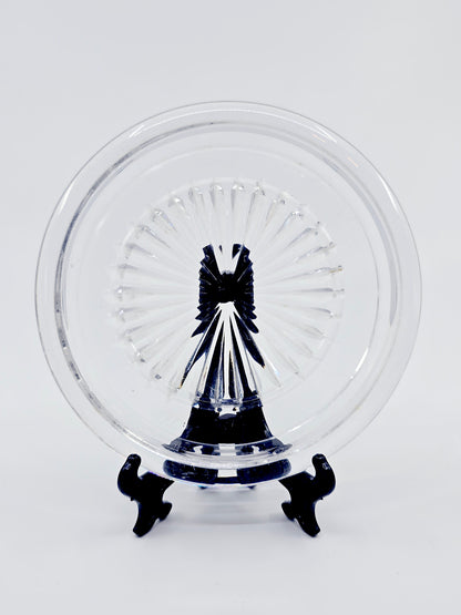 Dessous de bouteille Baccarat en cristal (2 pièces)
