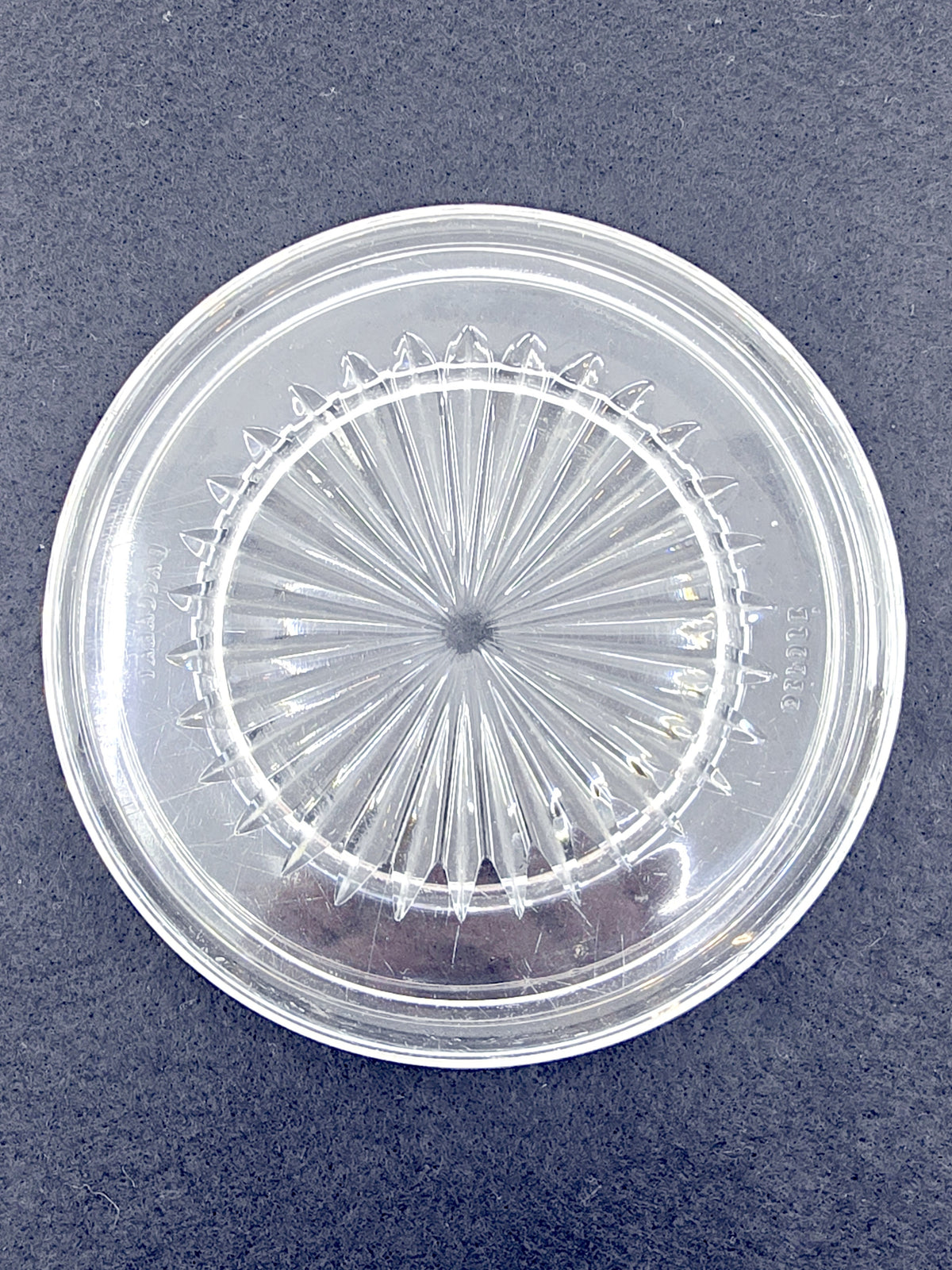 Dessous de bouteille Baccarat en cristal (2 pièces)