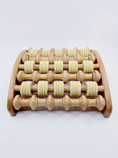 Masseur de pieds en bois