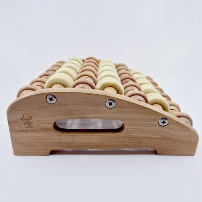 Masseur de pieds en bois