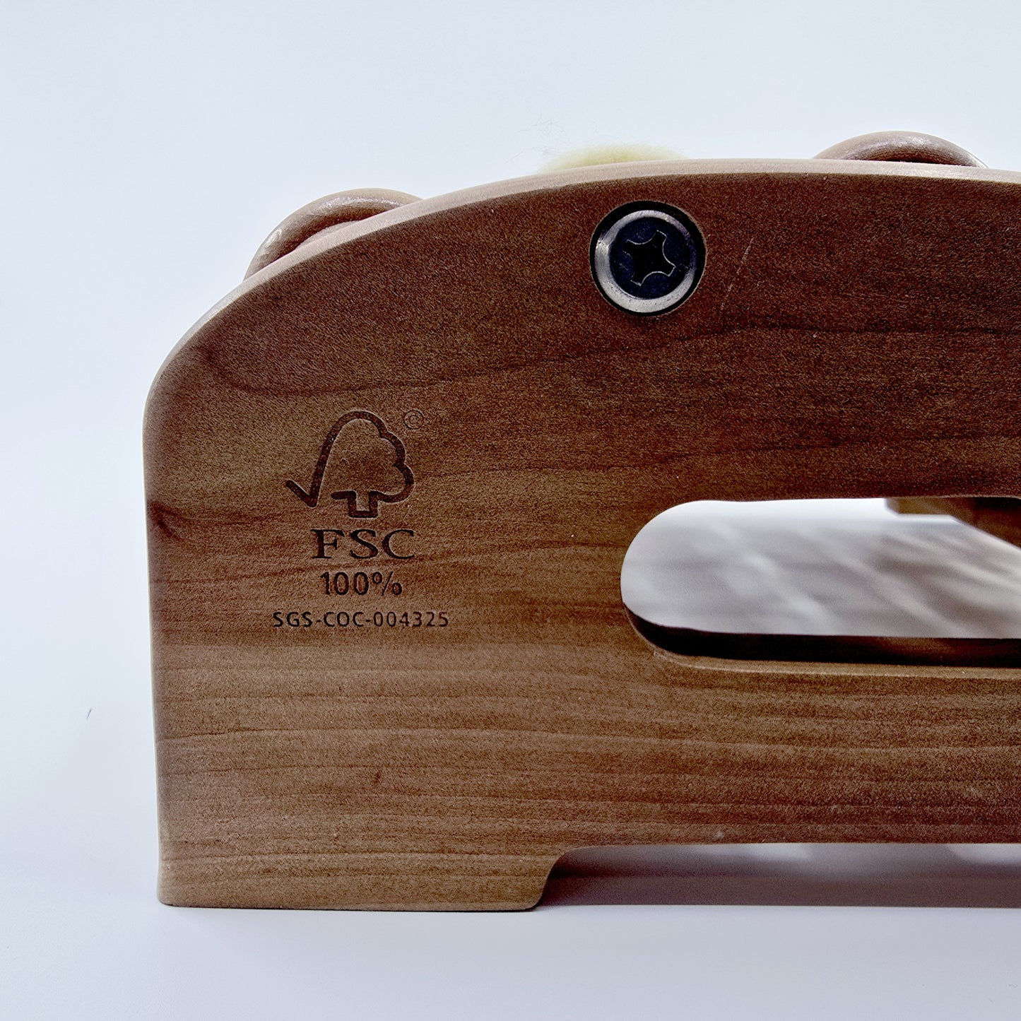 Masseur de pieds en bois