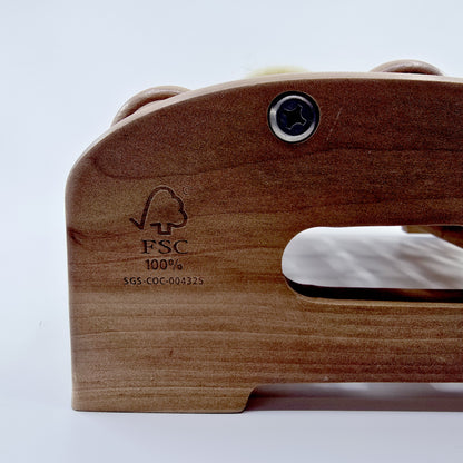 Masseur de pieds en bois