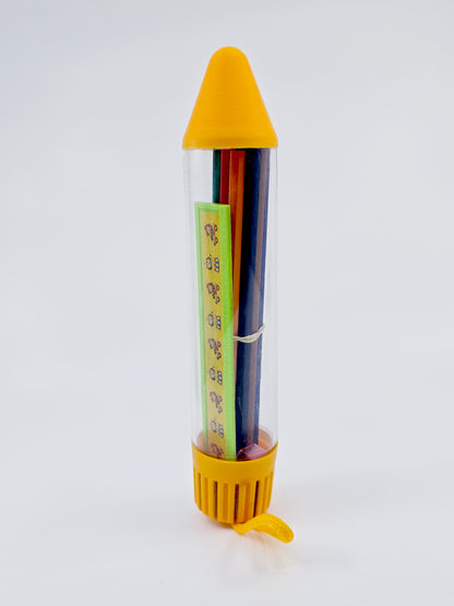Crayon géant avec accessoires de coloriage (15 pièces)