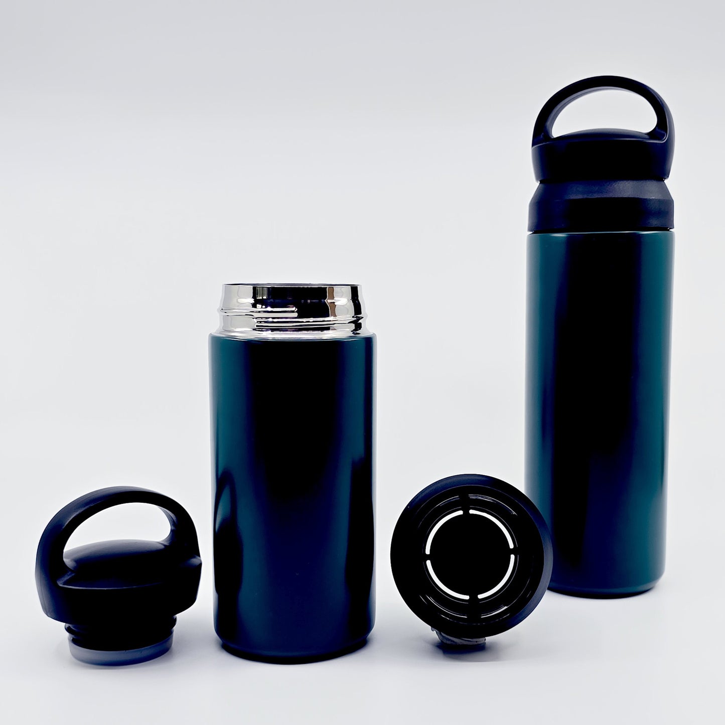 Duo de bouteilles isothermes (470 ml et 350 ml)