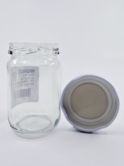 Bocaux en verre 10 cl (6 pièces)