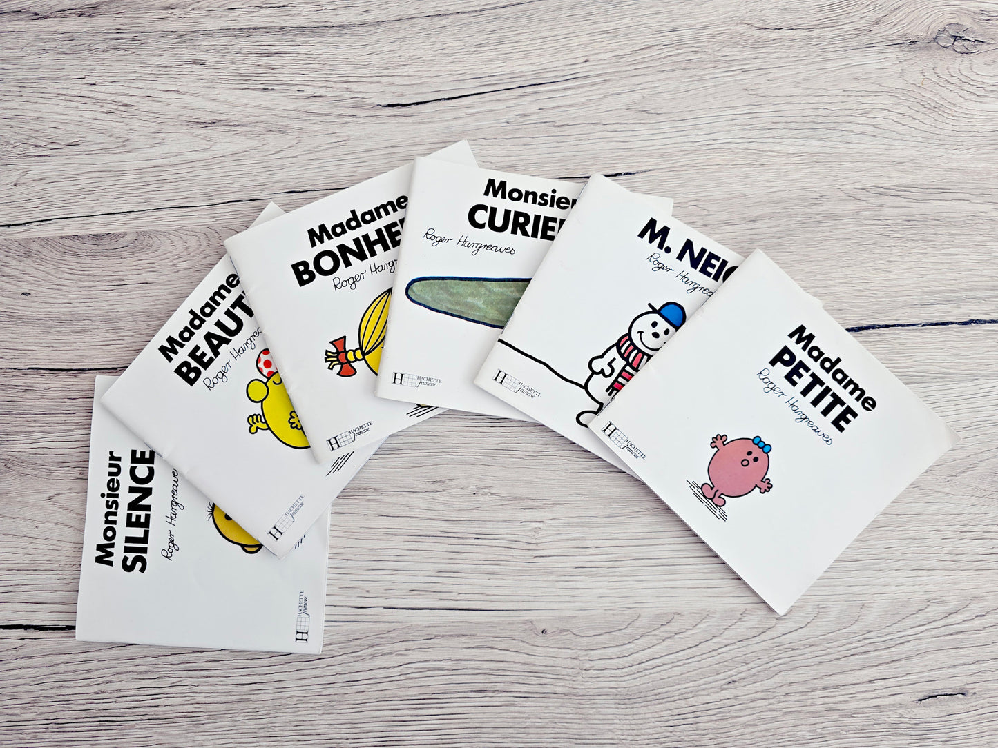 Livre - Lot de 6 livres Monsieur Madame