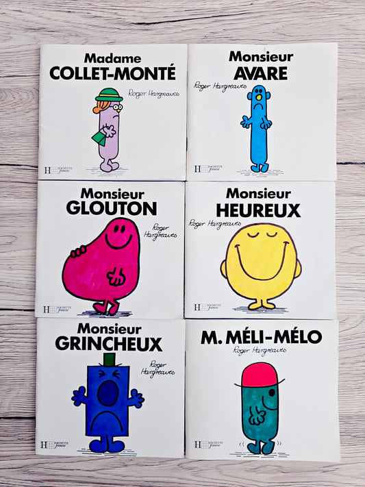 Livre - Lot de 6 livres Monsieur Madame n° 2