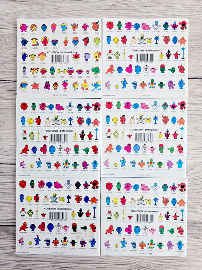 Livre - Lot de 6 livres Monsieur Madame n° 2
