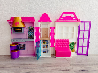Maison de Barbie pliable (avec 2 poupées Barbie)