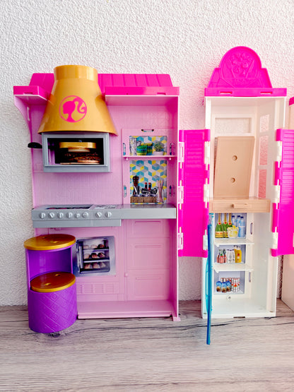 Maison de Barbie pliable (avec 2 poupées Barbie)