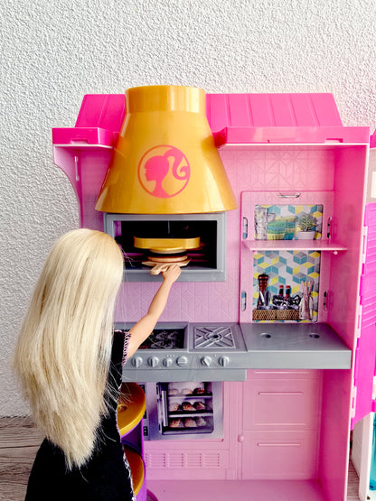 Maison de Barbie pliable (avec 2 poupées Barbie)