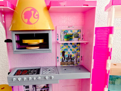 Maison de Barbie pliable (avec 2 poupées Barbie)