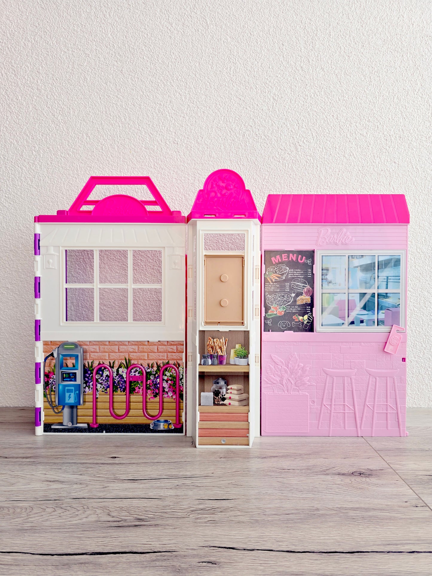 Maison de Barbie pliable (avec 2 poupées Barbie)