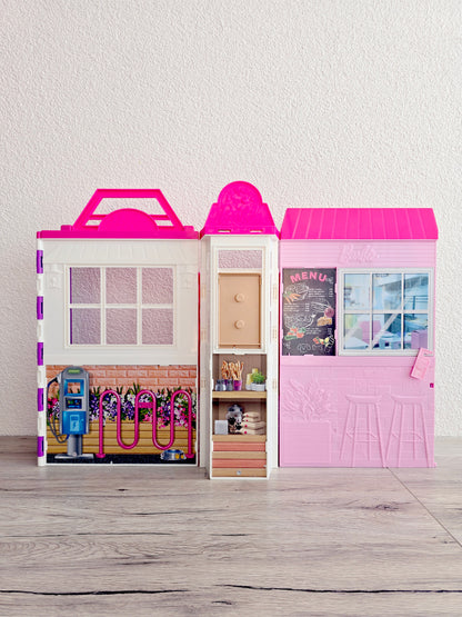 Maison de Barbie pliable (avec 2 poupées Barbie)