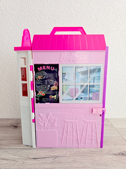 Maison de Barbie pliable (avec 2 poupées Barbie)