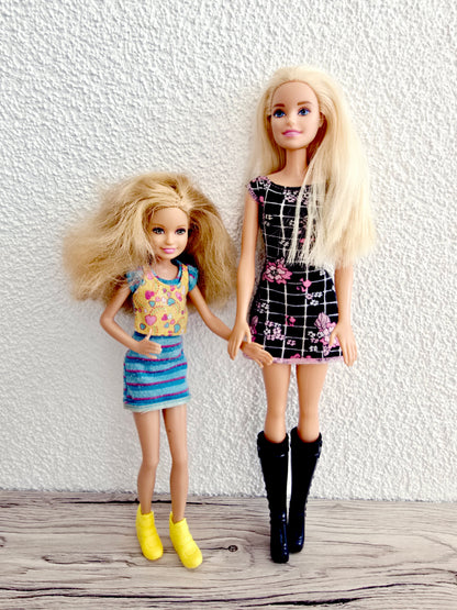 Maison de Barbie pliable (avec 2 poupées Barbie)