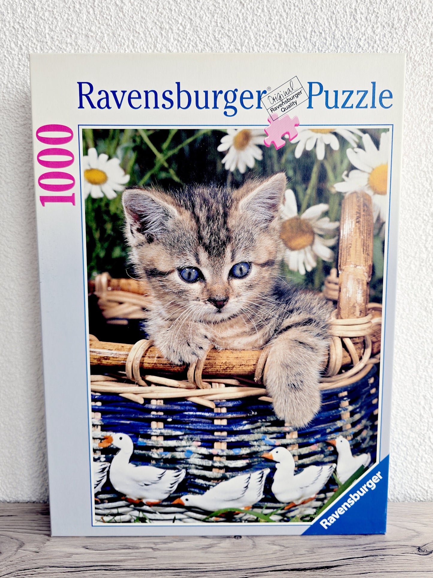 Puzzle - Chaton au panier