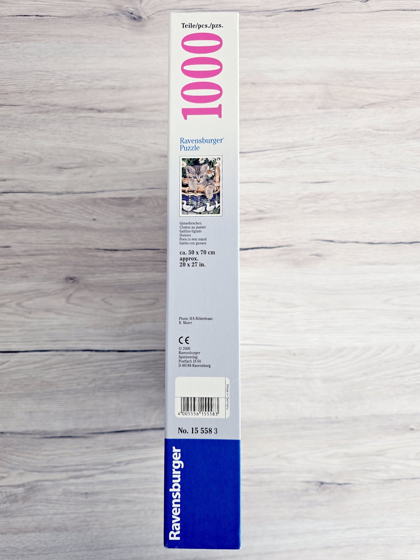 Puzzle - Chaton au panier